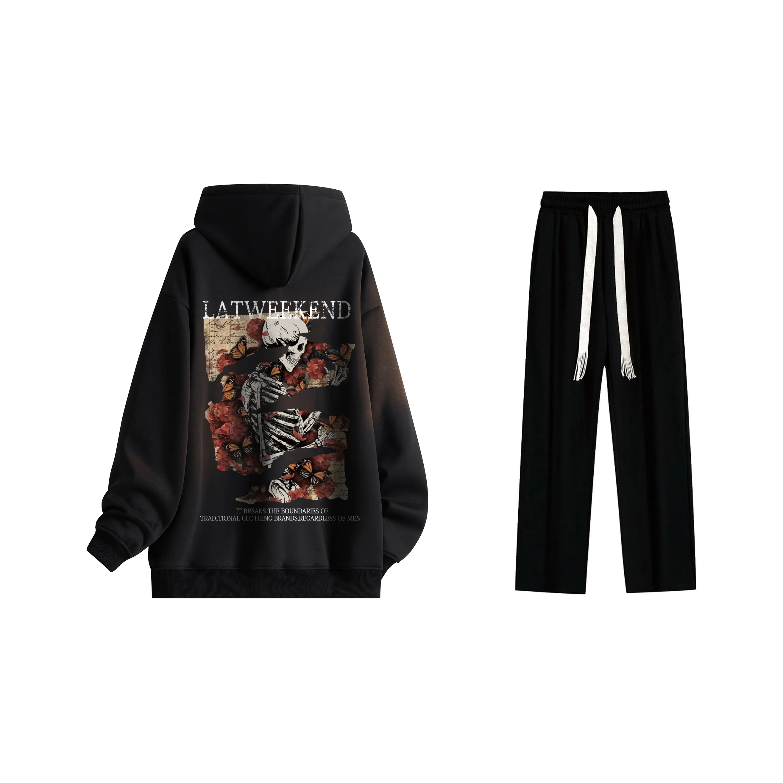 LA'T.WEEKEND Комплект Свитшот Унисекс