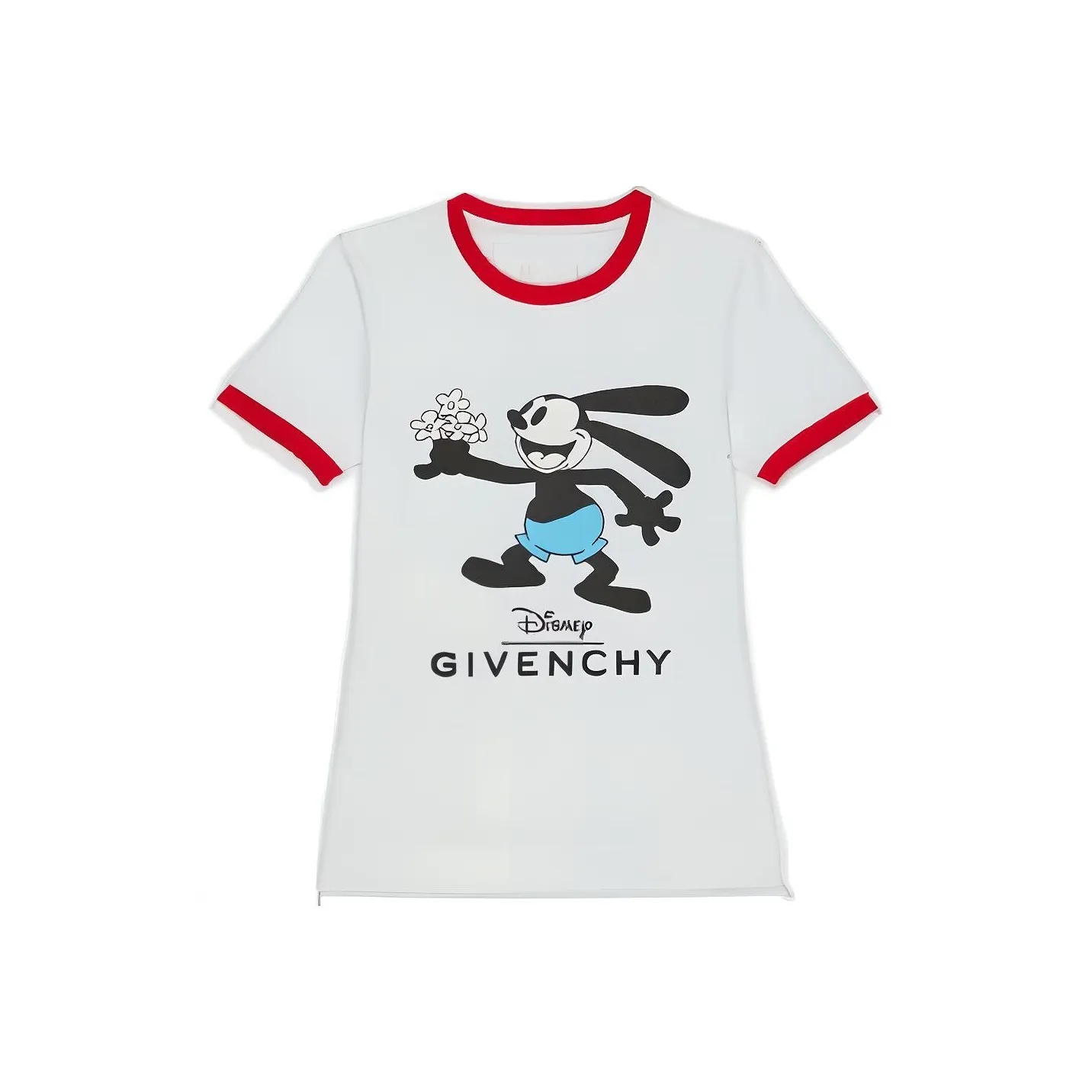 Givenchy Красно-белые Женские Футболки