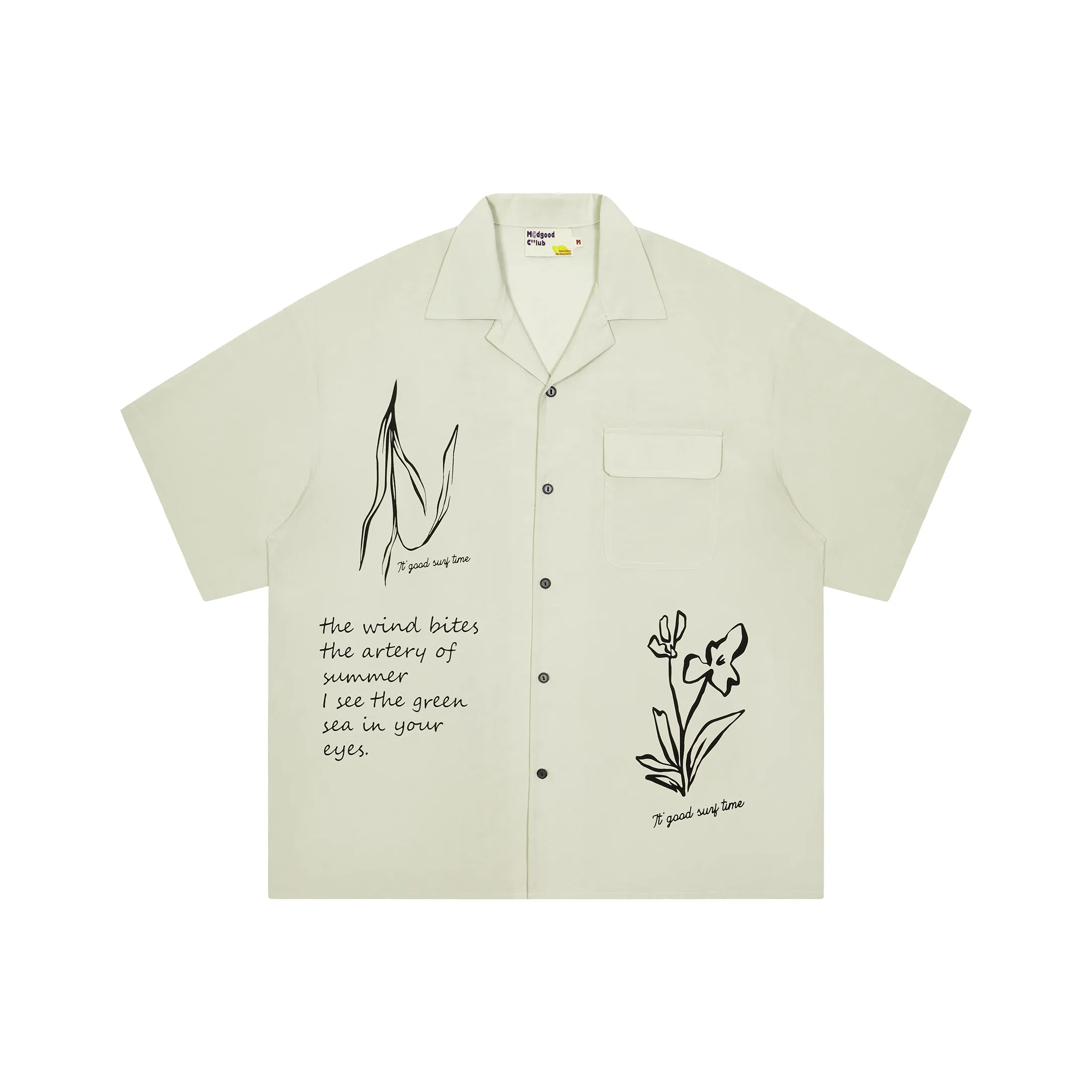 Madgood Shirts Unisex Ecru