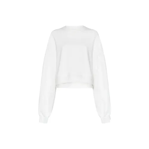 WARDROBE.NYC Белый Женские Свитшоты
