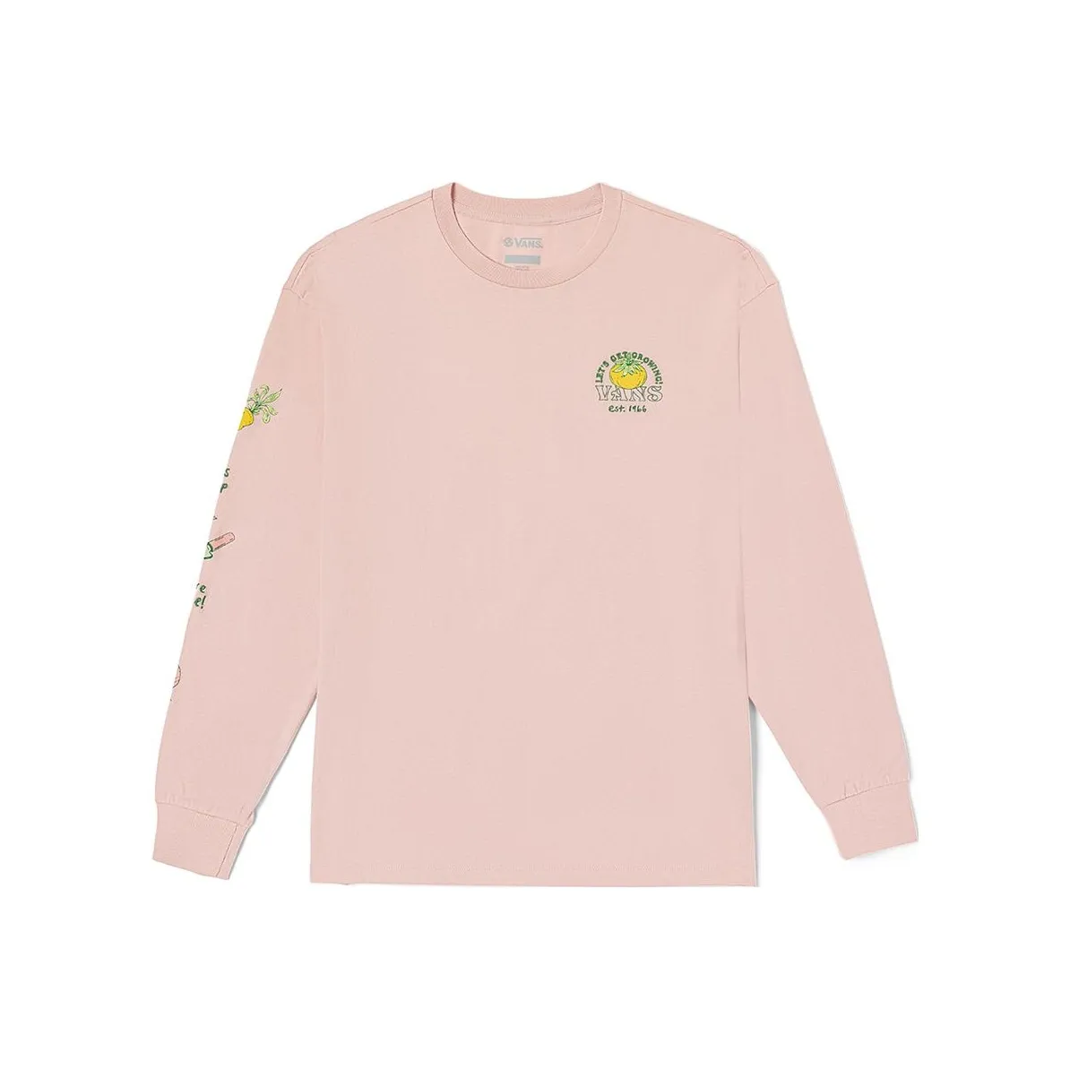 VANS Т-рубашка с оборванным рукавом женская