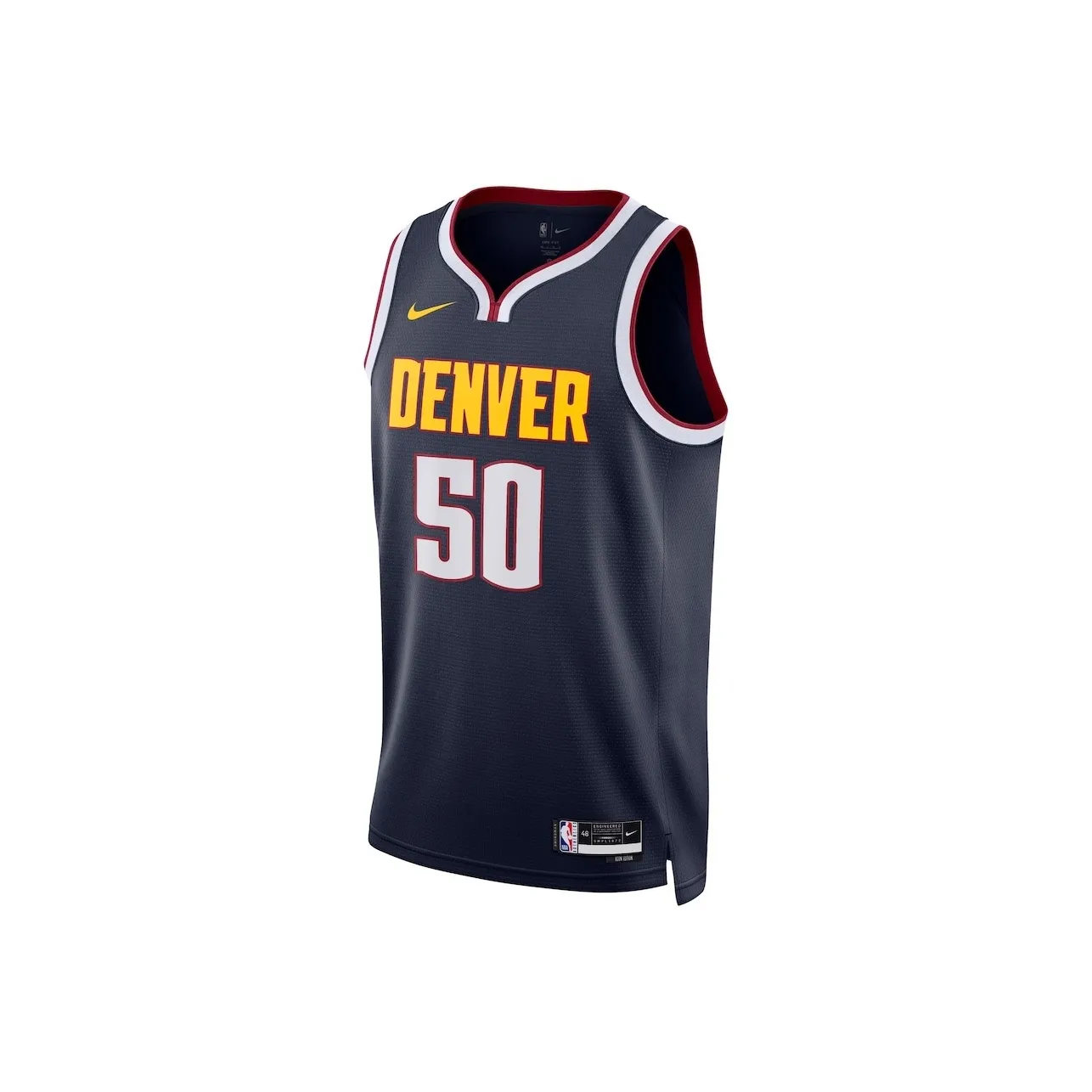Nike Denver NuggetsIcon Swingman Basketball Jersey Unisex Marine Blue