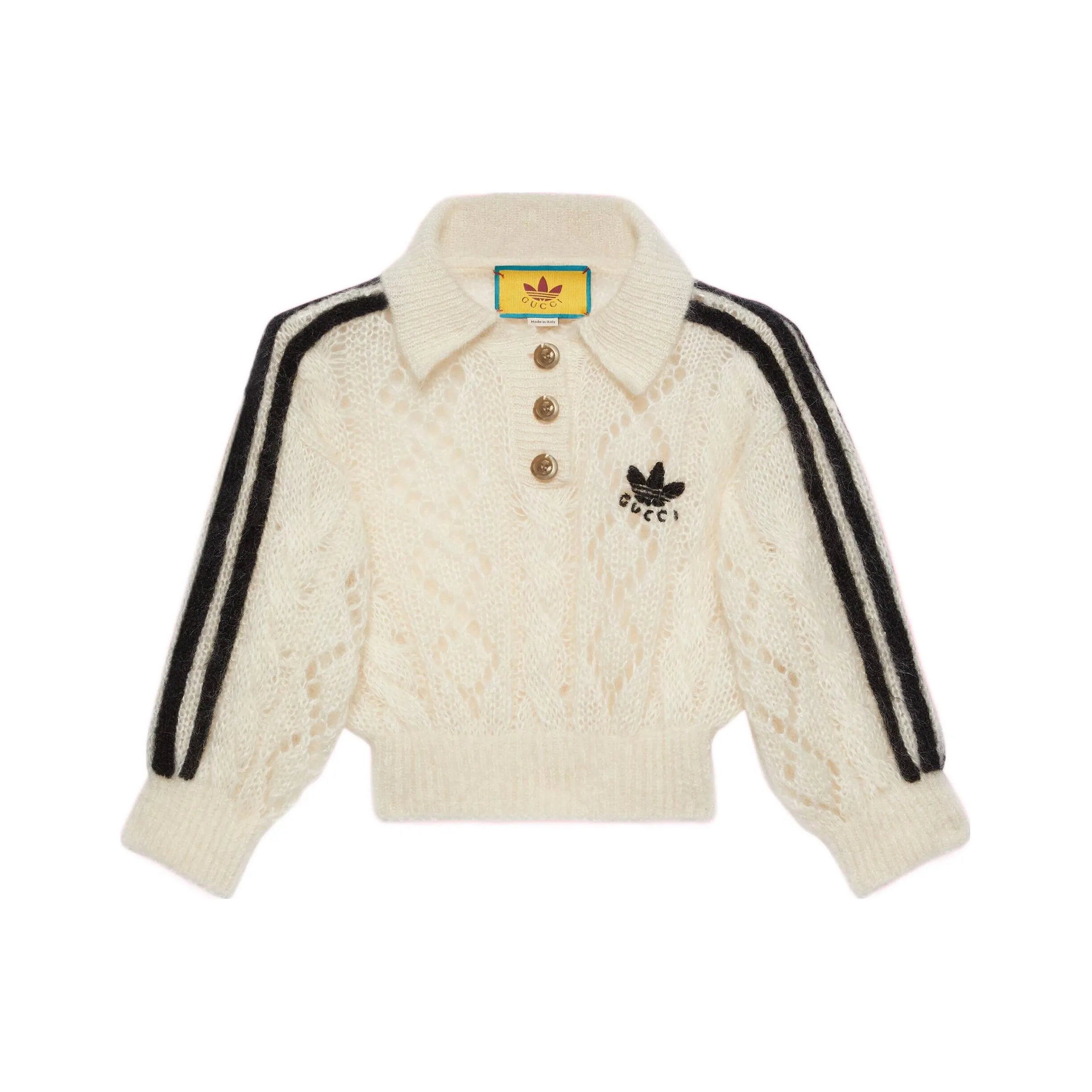 GUCCI x Adidas Knitwear Women's Ivory White