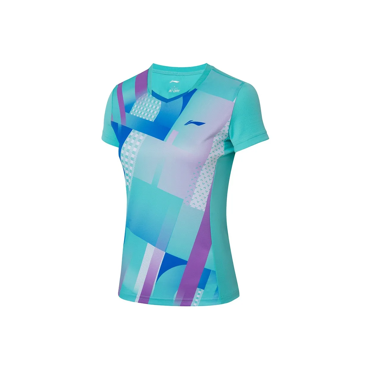 Подкладка Badminton series T Рубашка Женская Неон Нефритовый Зеленый