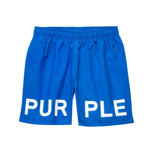 Purple Brand Синий Мужские Повседневные Шорты