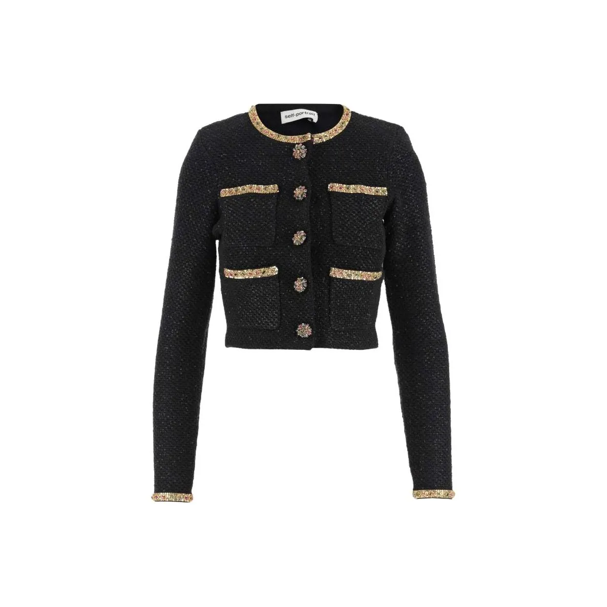 Self portrait Sequin Embellished Cardigan