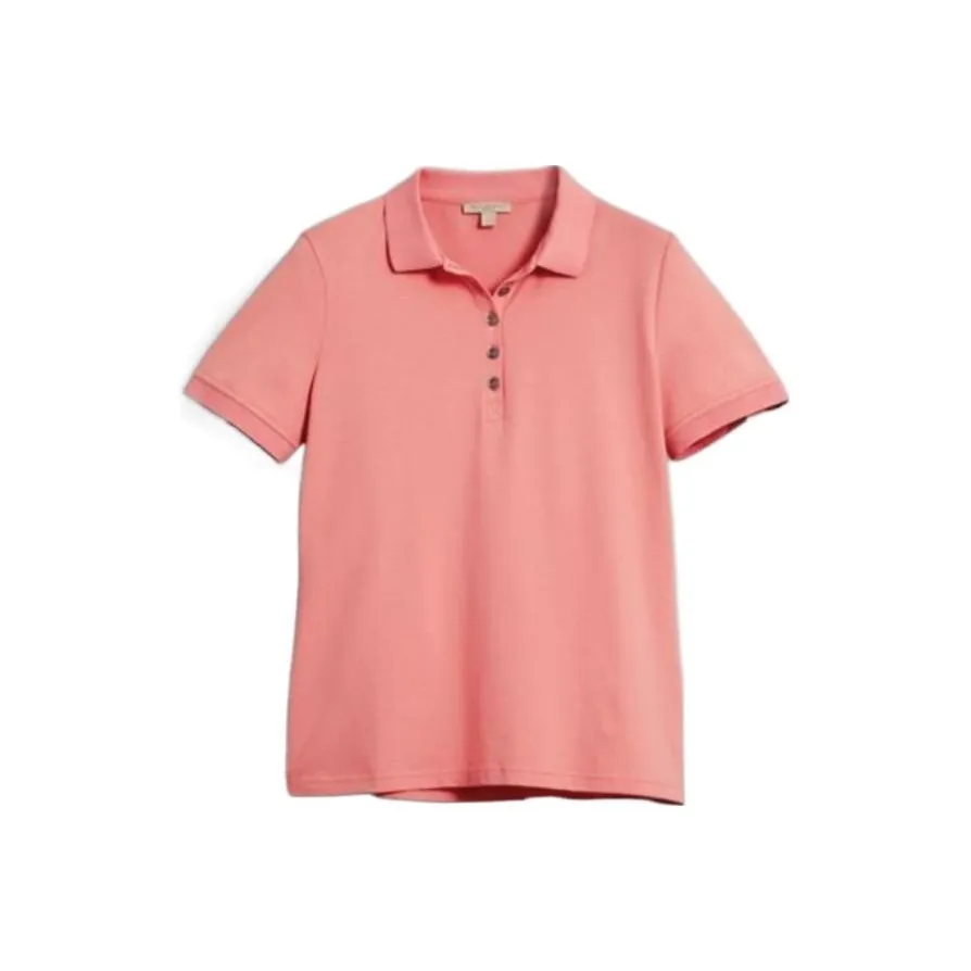 Burberry SS22 Поло Женское Розовое