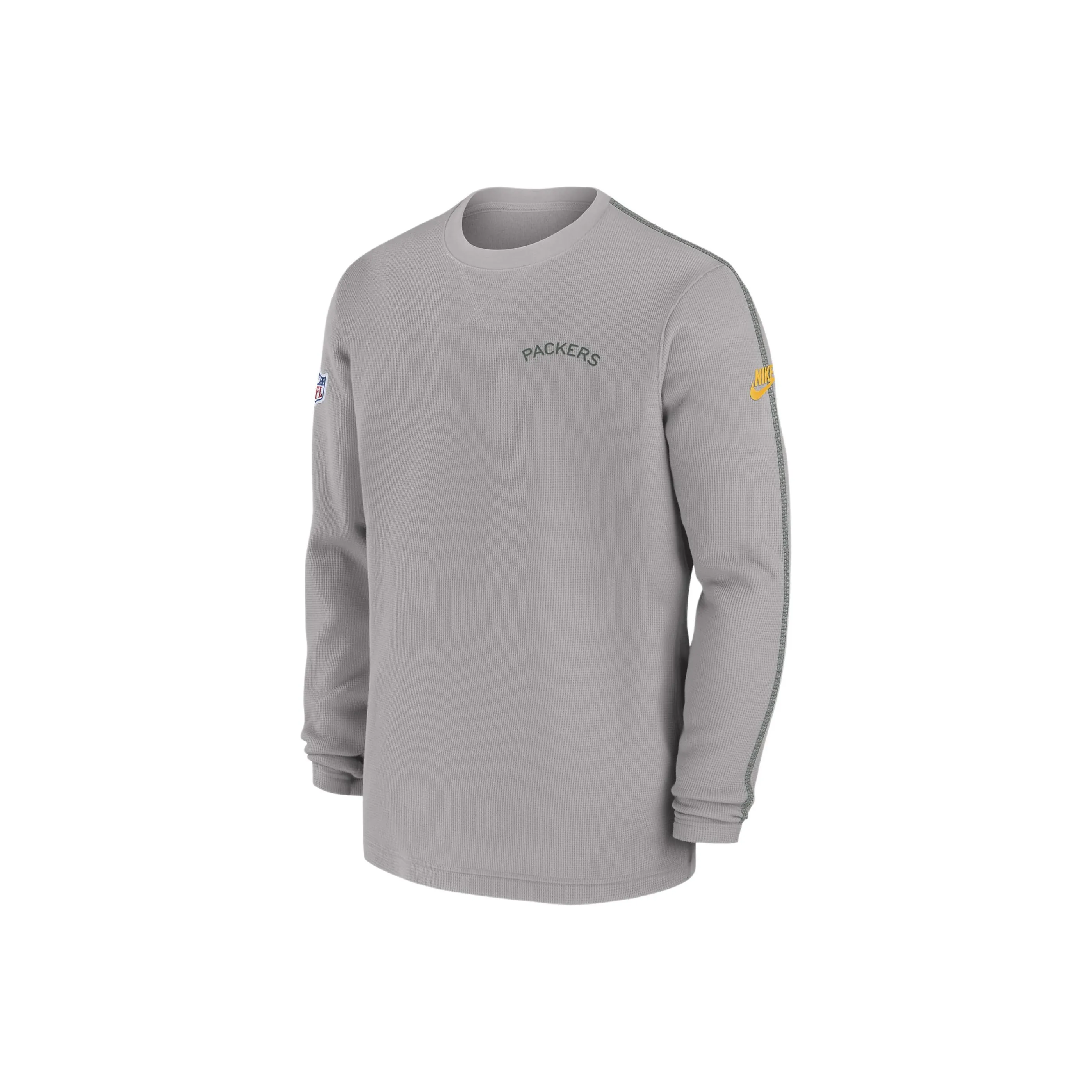 Nike Green Bay Packers Logo Coach Men's Nike Nfl Long Sleeve Top