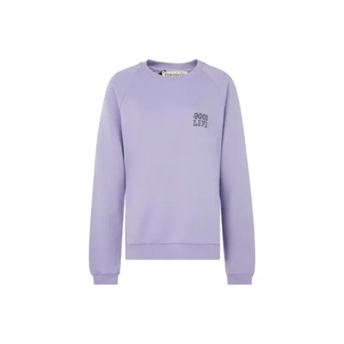 ETRE CECILE Фиолетовый Женские Свитшоты