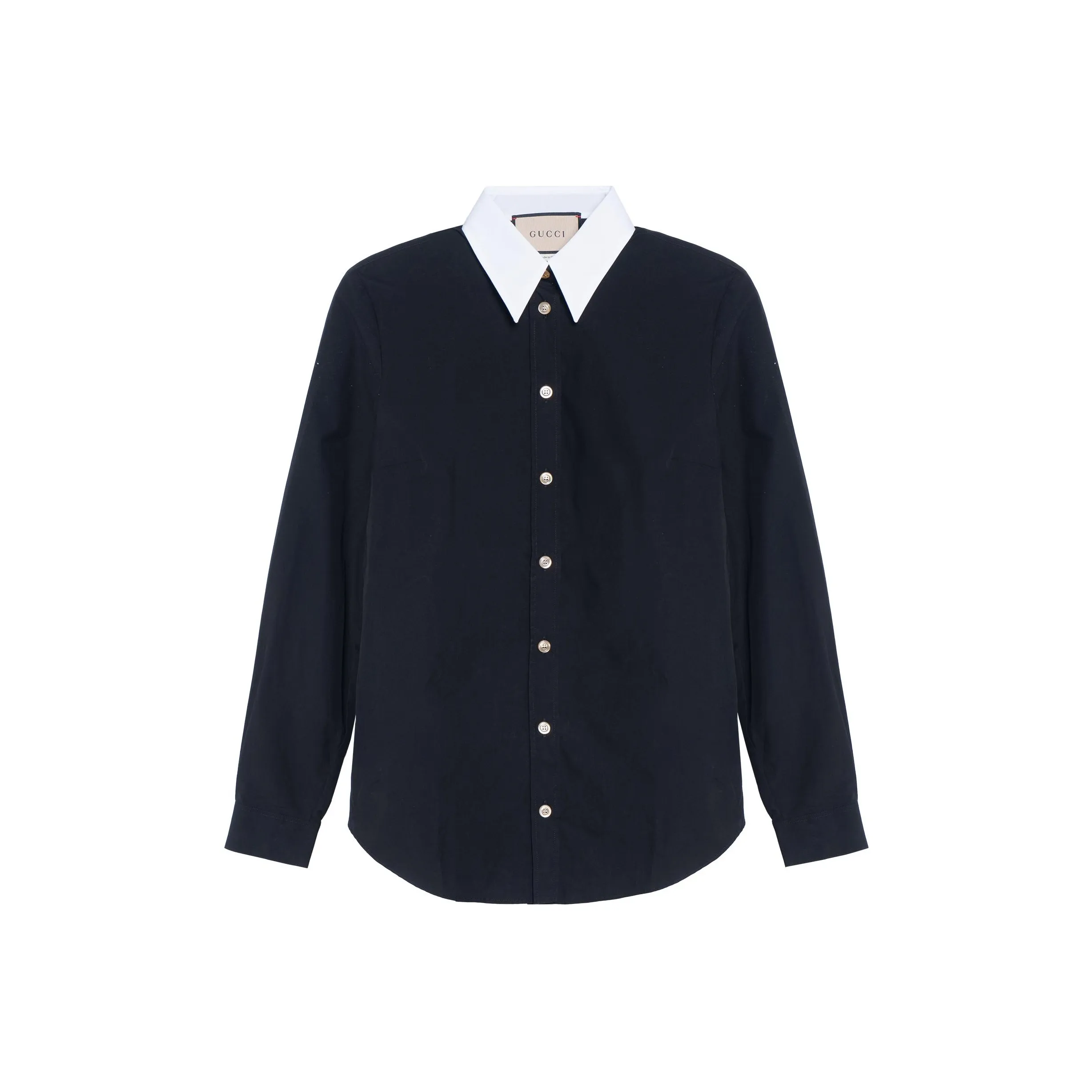 GUCCI Contrast collar Shirt