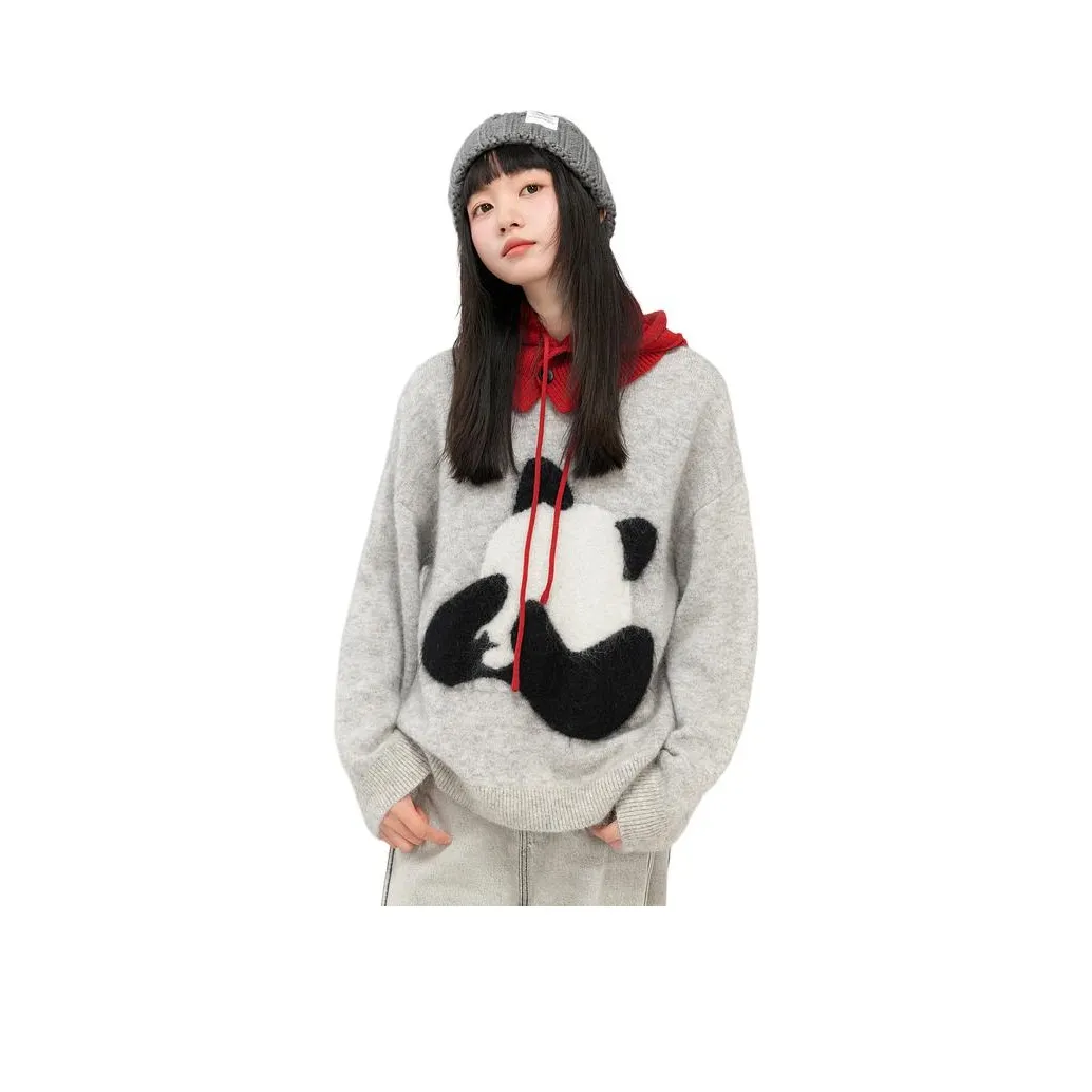 ZIHAN Серый Женские Свитера