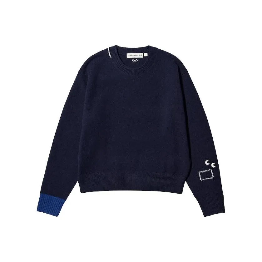 Anya Hindmarch X UNIQLO Anya Hindmarch Co-brand Sweaters Women's Navy