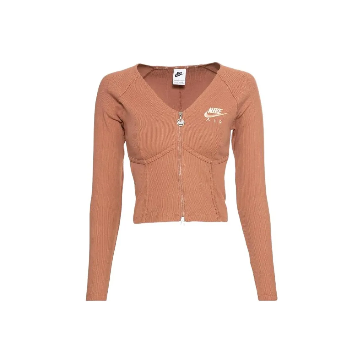 Nike Реглан-рукав Т-рубашка Женская Коричневая Версия для США