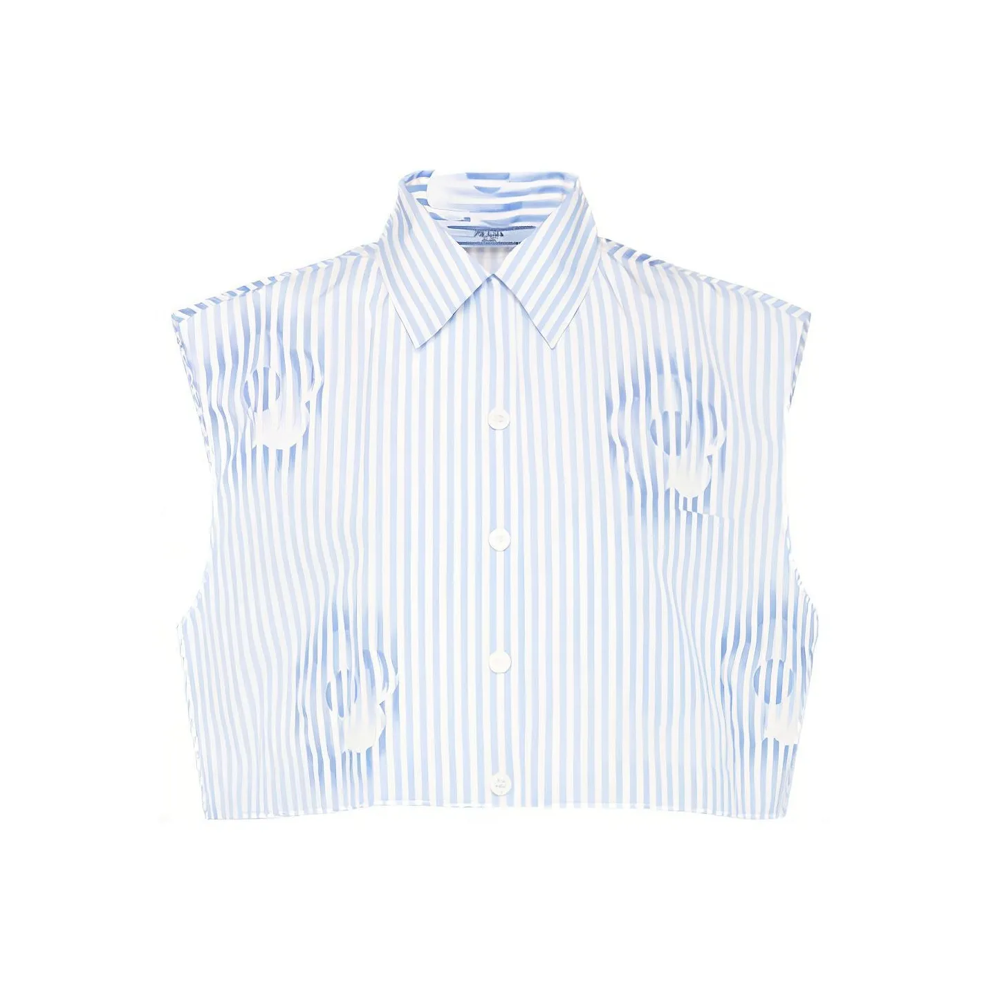 PRADA Небесно-голубые Женские Рубашки