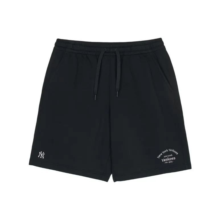 MLB Basic New York Yankees Повседневные шорты Унисекс Черный
