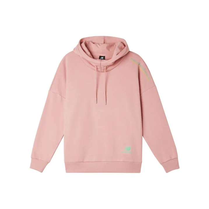 New Balance Толстовка Женская Розовая