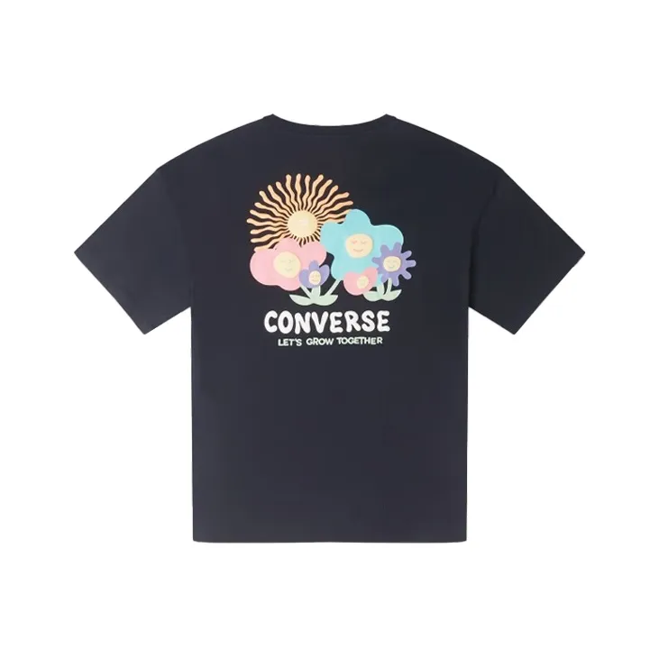 Converse Grow Together Oversized T Shirt Women's Black