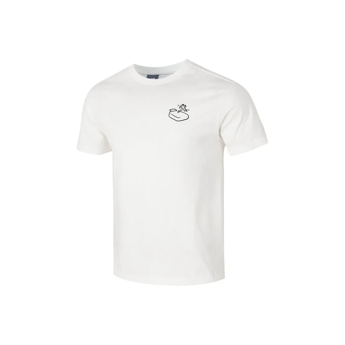 New Balance совместная коллекция Sports Life Collection SS25 T-Shirt Унисекс Белый