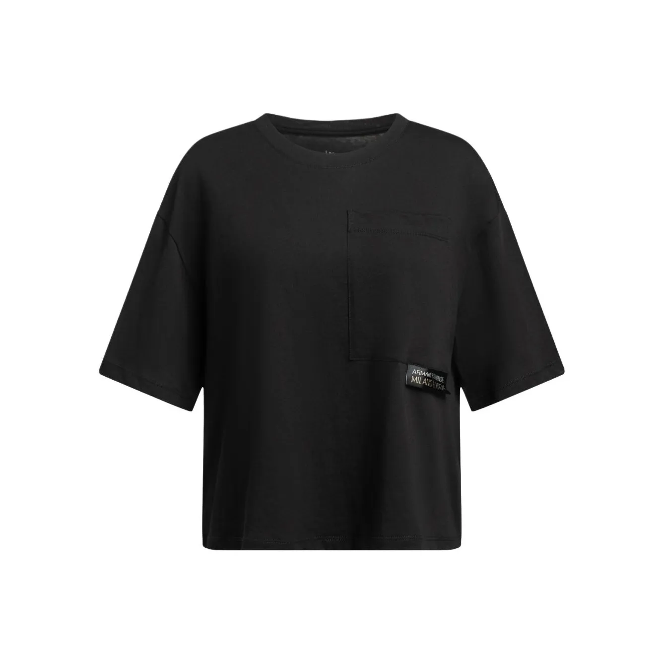 ARMANI EXCHANGE SS24 T Shirt Women's Black