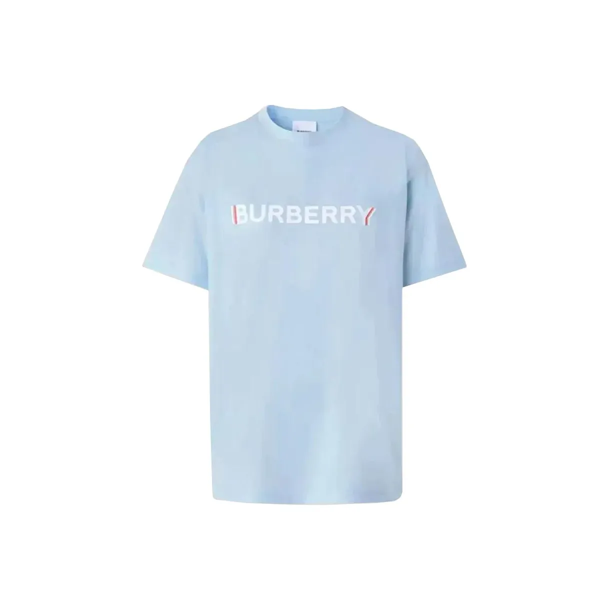 Burberry SS22 Women's Logo Crewneck Short-Sleeve T-Shirt 'Light Blue'