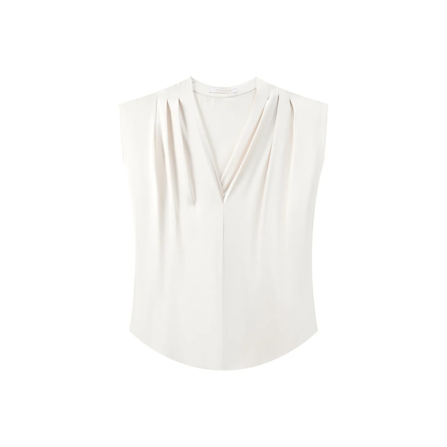 Romon Рубашка Женская Бежевая Абрикосовая