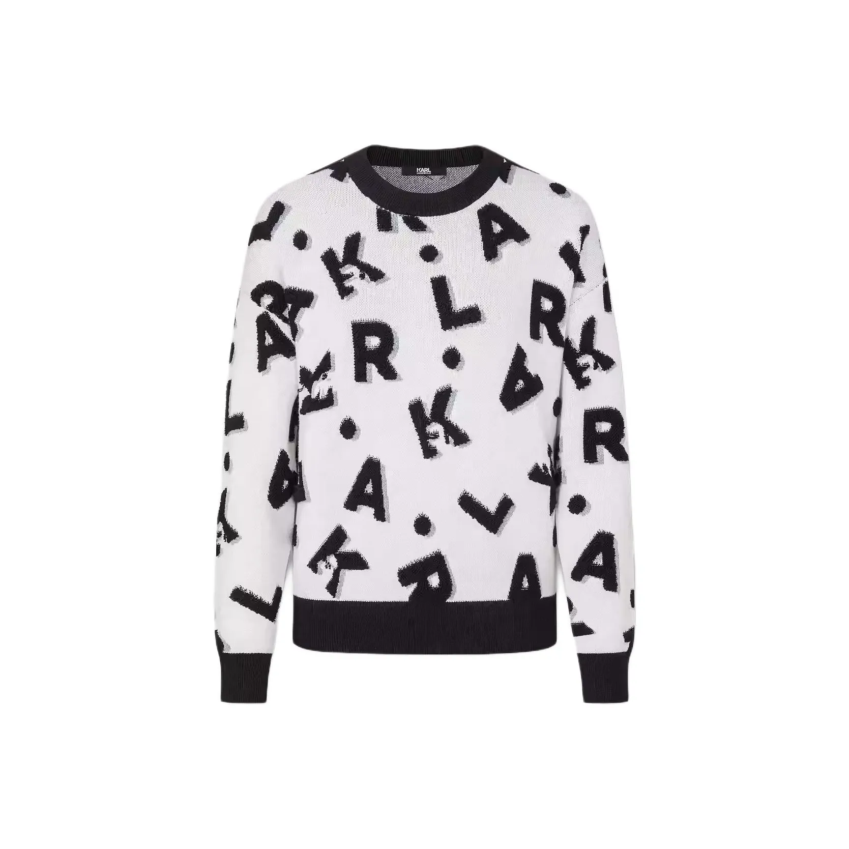 Karl Lagerfeld Свитер Женские Черный Белый