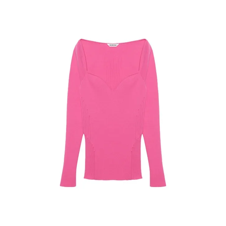 Balenciaga SS21 Трикотаж Женский Розовый