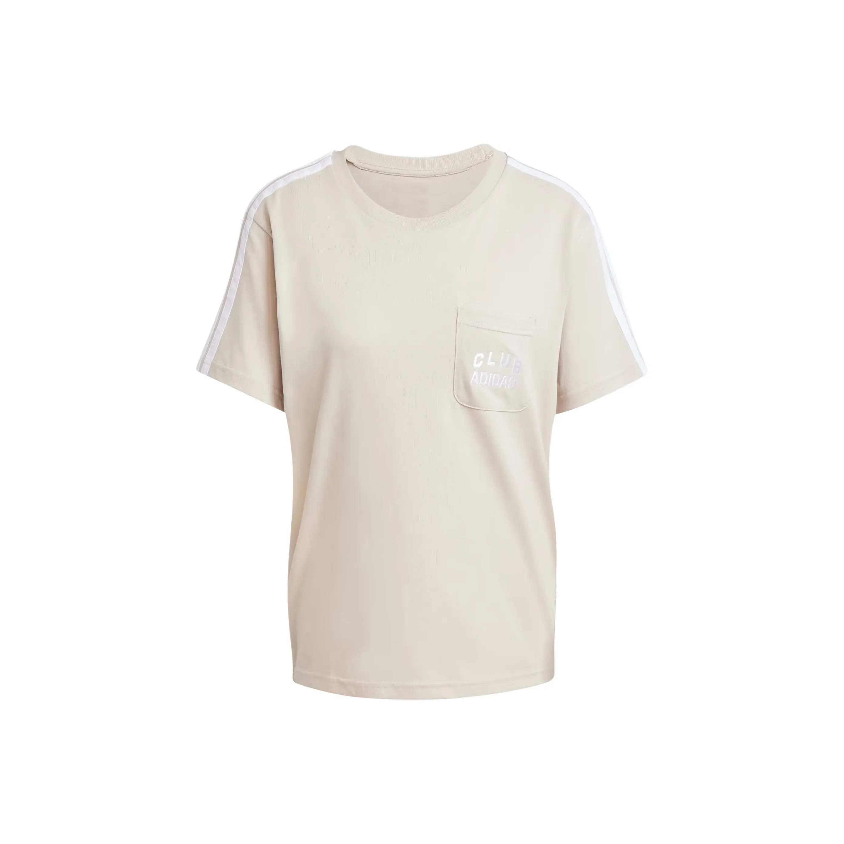 Adidas Free Shipping With AdiClub Lounge Soft Side Pocket Graphic Tee
