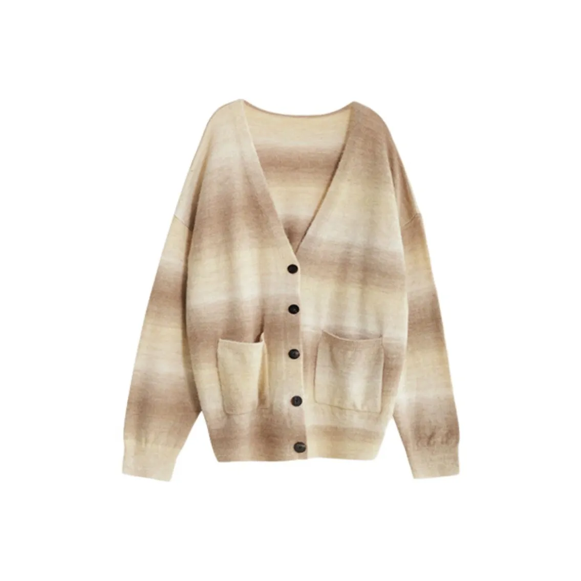 Journey Originals Sweater Women's Brown Yellow