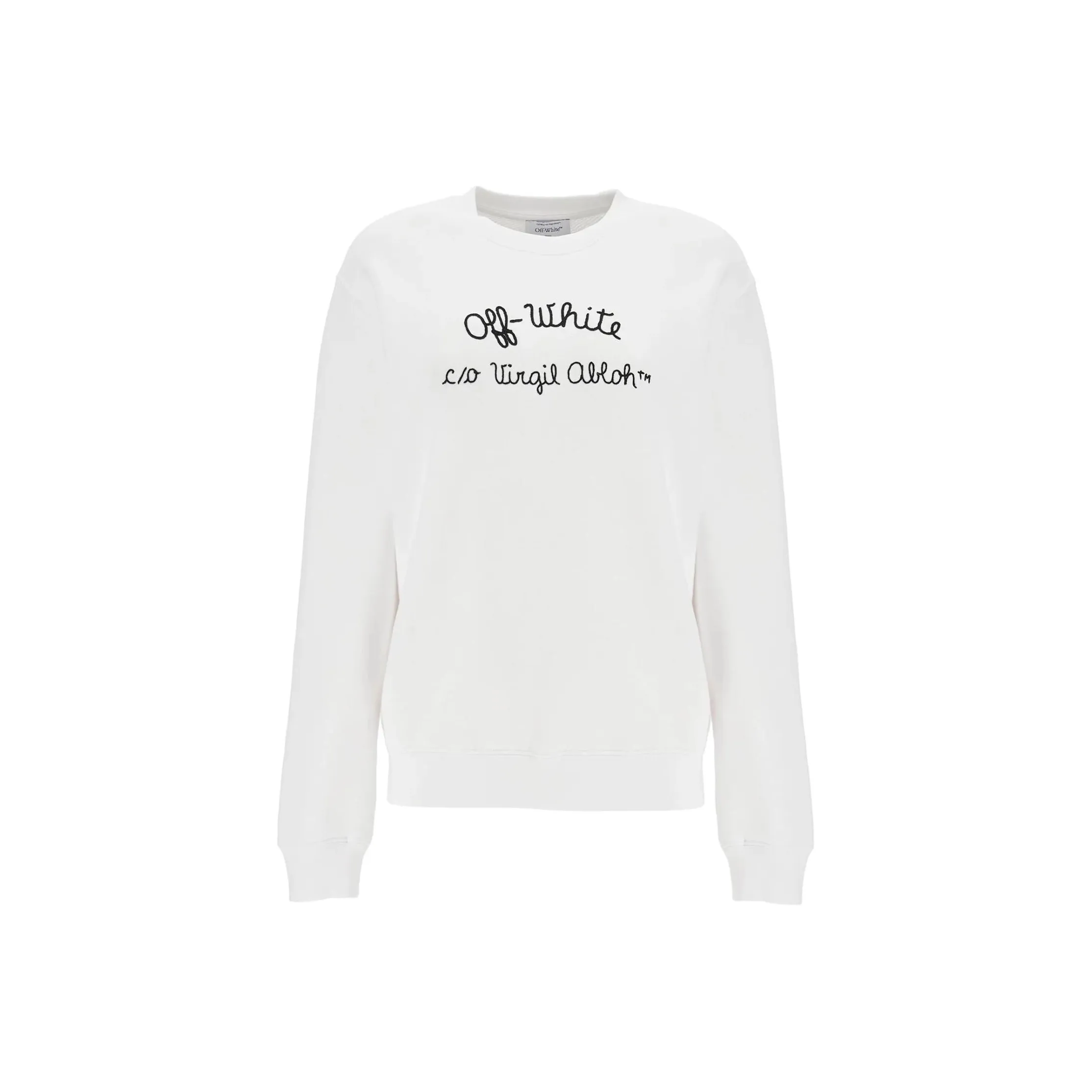 OFF WHITE Crewneck Long Sleeved Sweatshirt