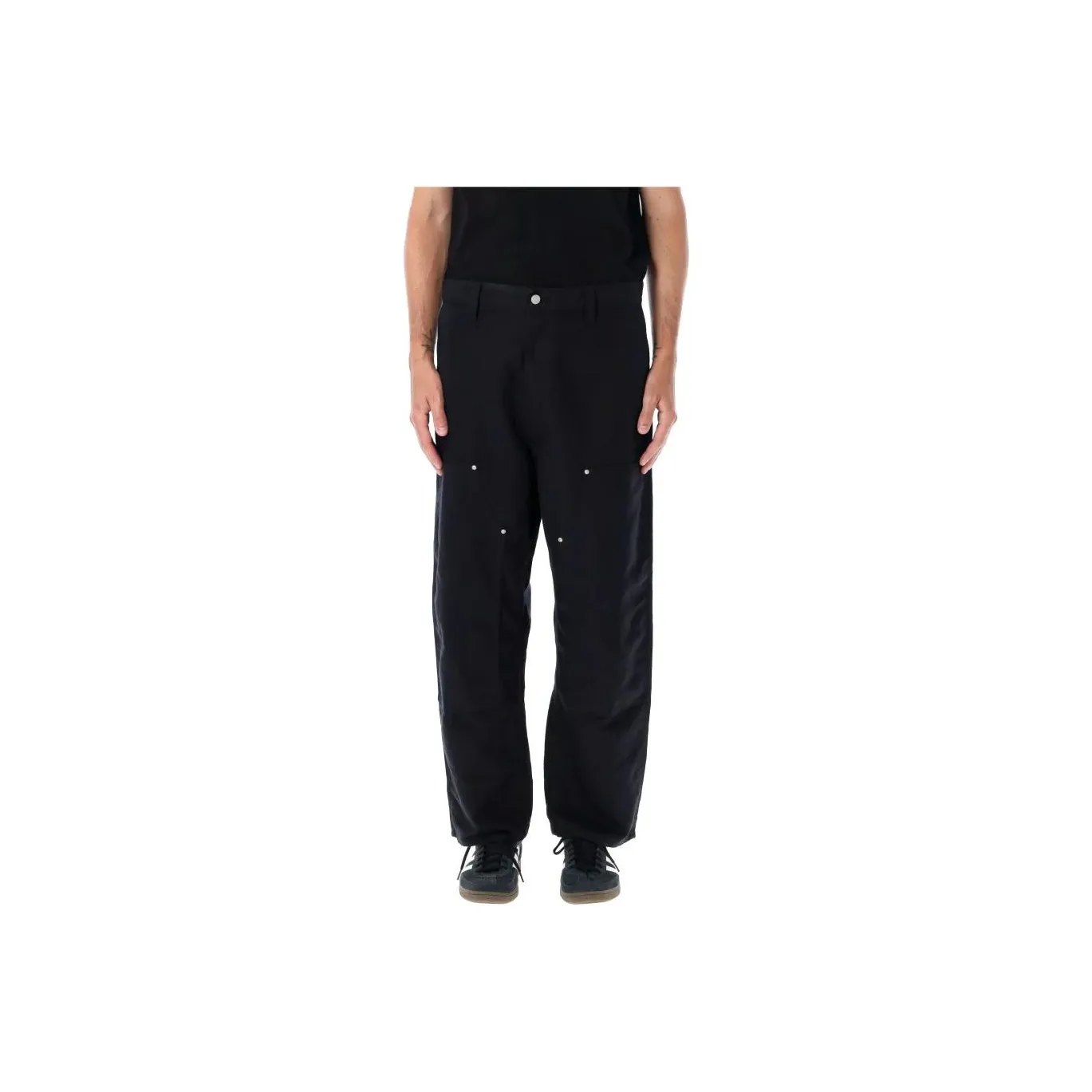Carhartt WIP Walter Double Knee Logo Patch Tapered Trousers