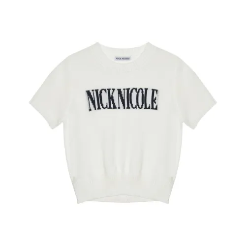 Nick & Nicole Сливочные Женские Футболки