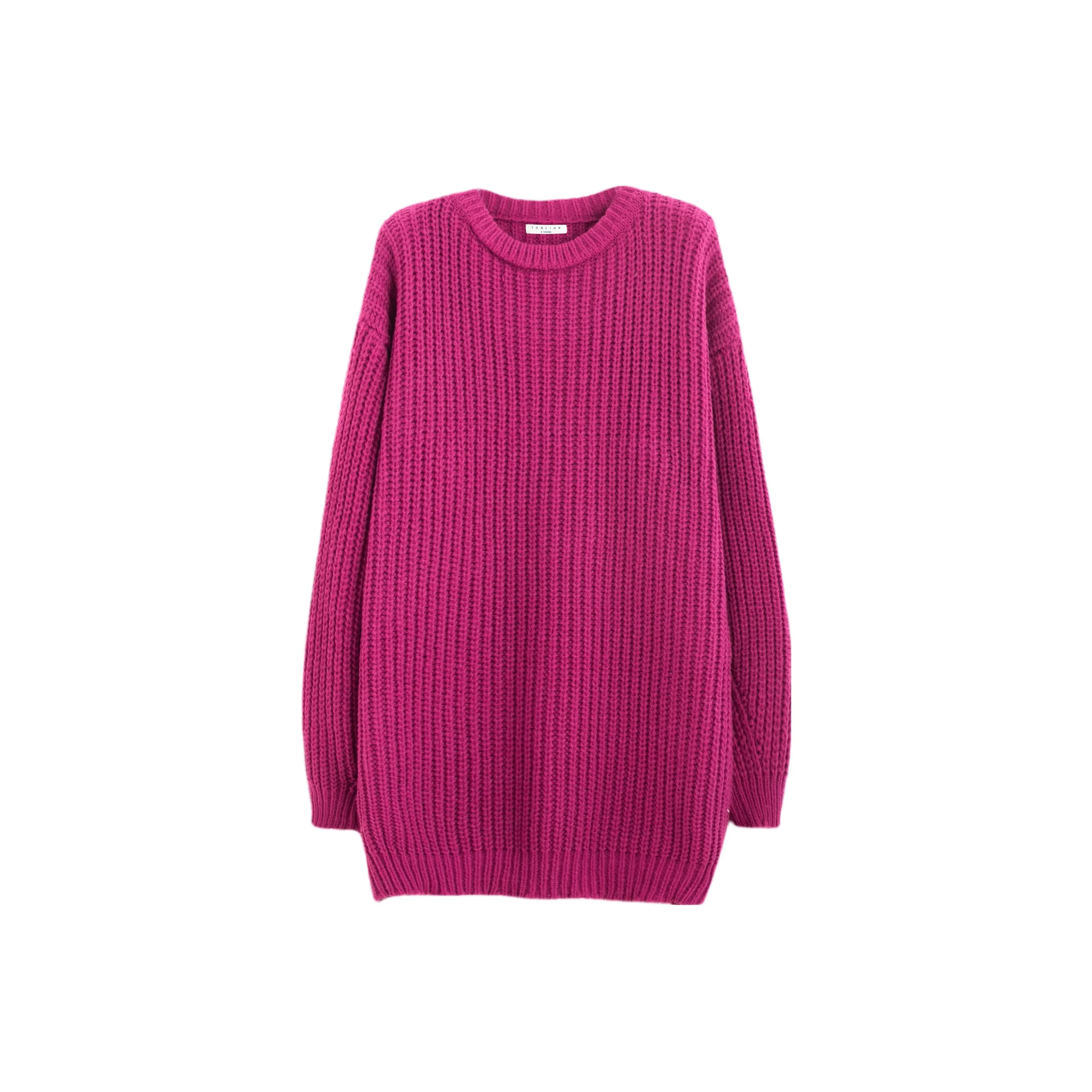 Tonlion Свитер Женский Фуксия