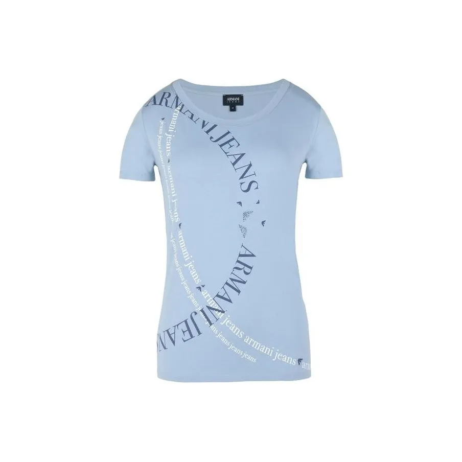 ARMANI JEANS T Shirts Women's Blue