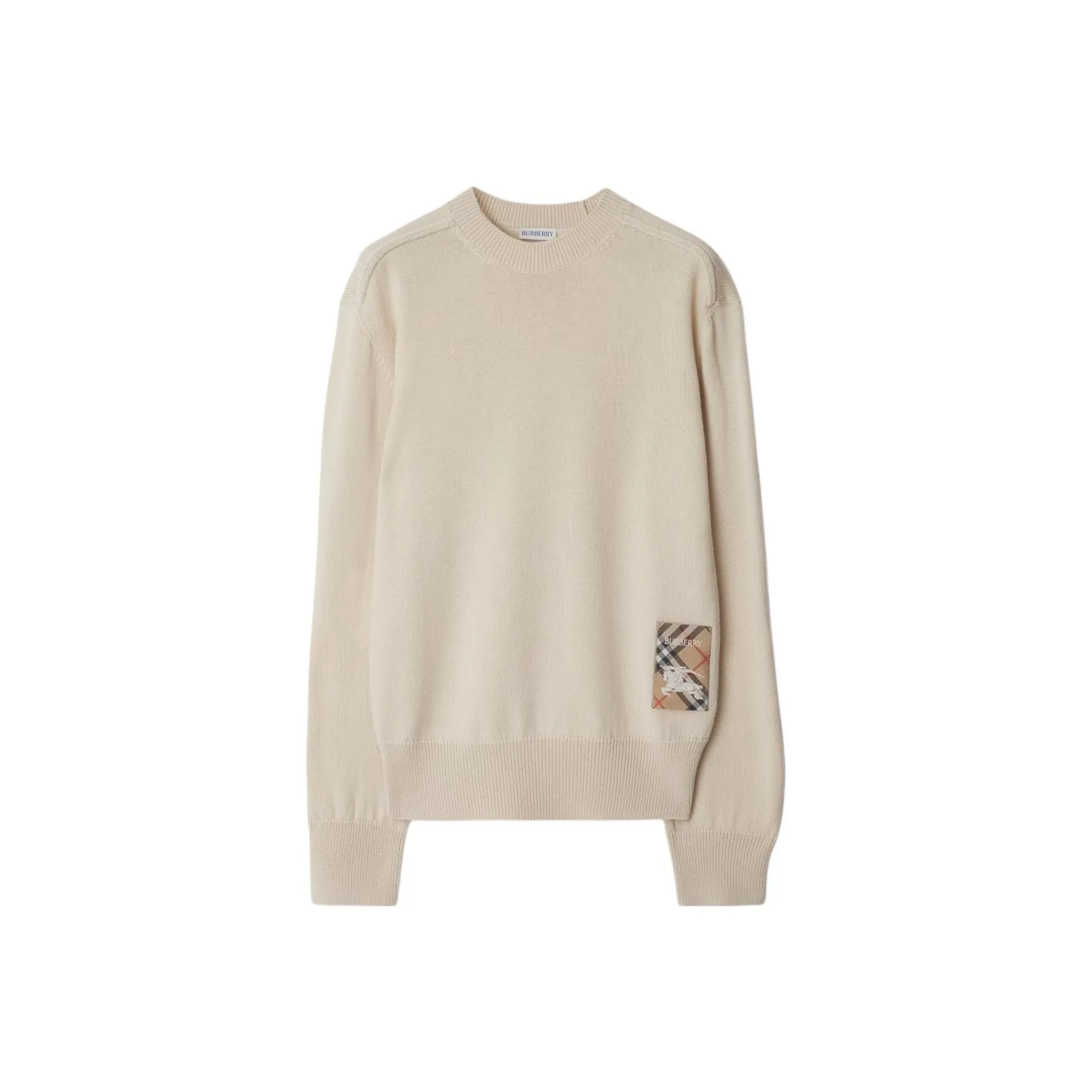 Burberry Checked Wool Jumper