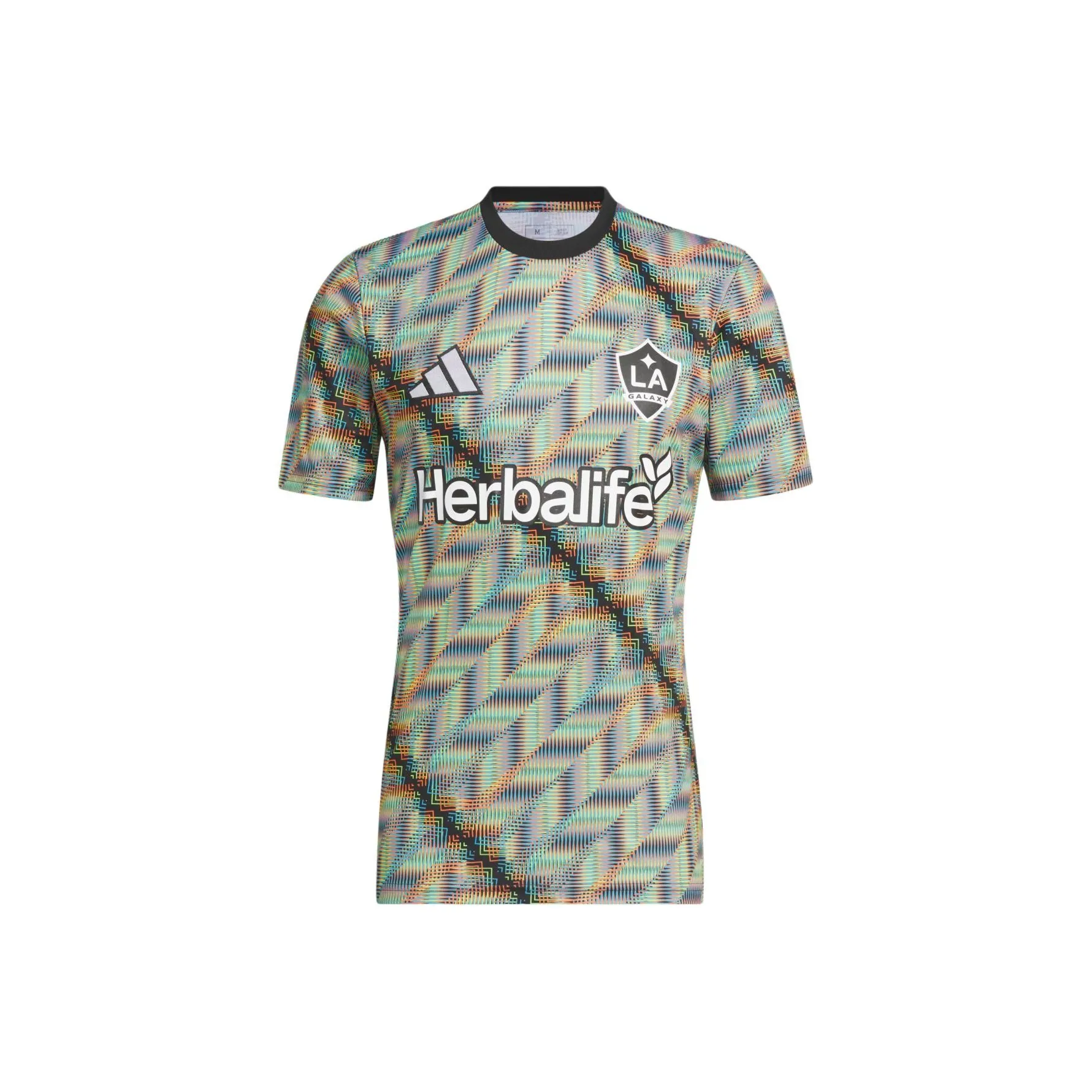 Adidas Free Shipping With AdiClub La Galaxy Hispanic Celebration Pre Match Jersey
