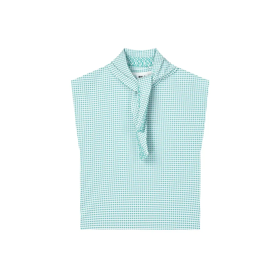 FILA T Shirt Women's Bamboo Sea Blue