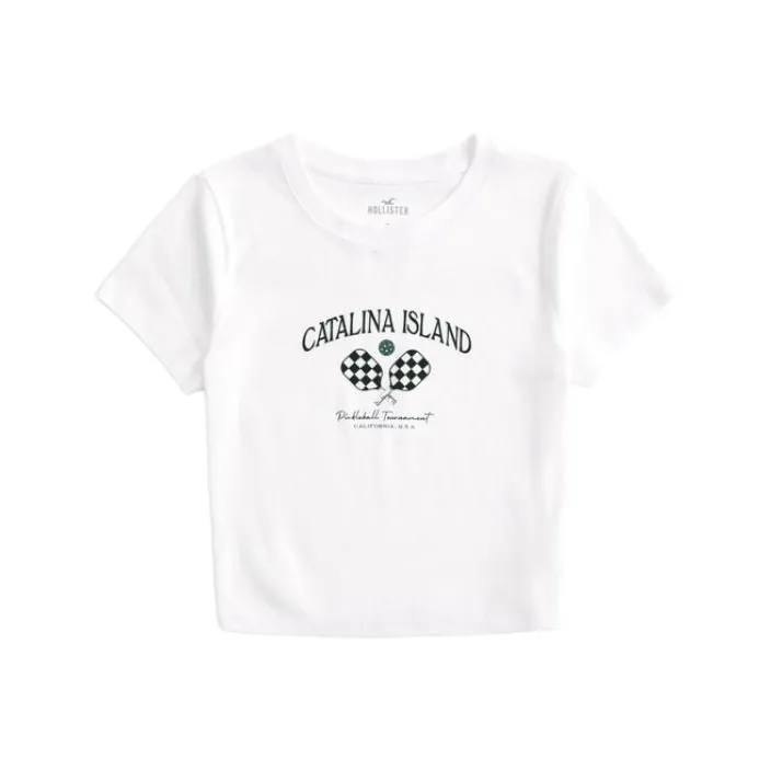 Hollister Regular T Shirt Women's White