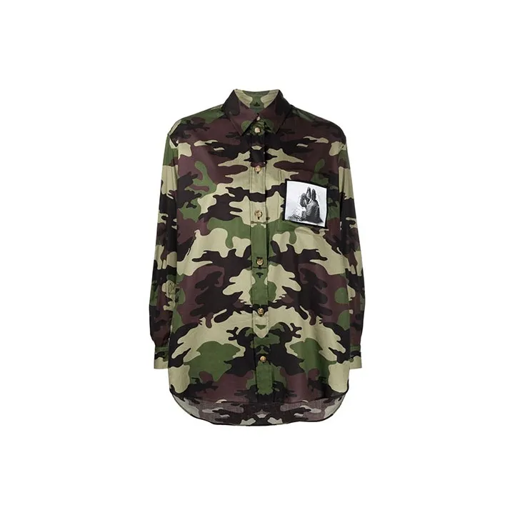 Burberry Зеленые Женские Рубашки