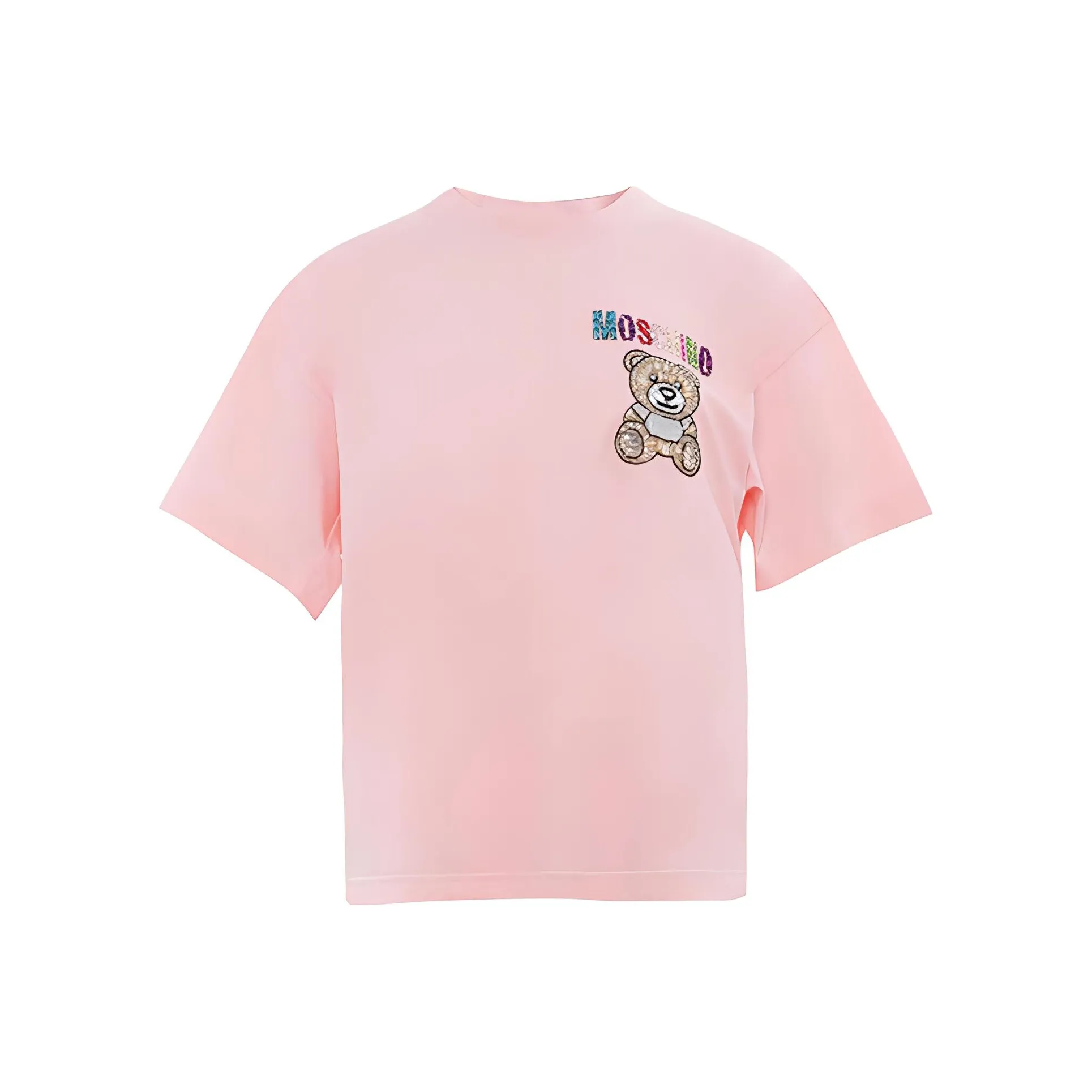 MOSCHINO Розовые Женские Футболки