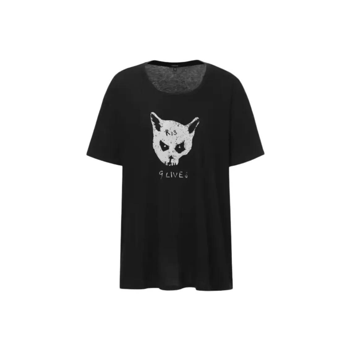 R13 Черные Женские Футболки