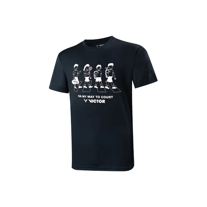 VICTOR Badminton Clothing Unisex Black