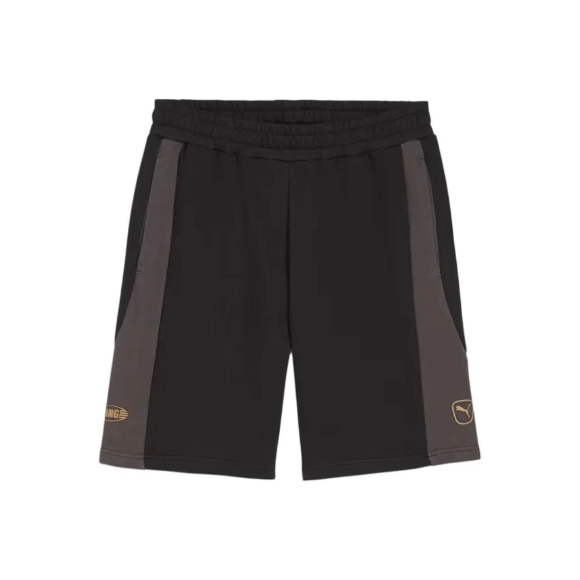 PUMA King Pro SS24 Football Sweat Shorts Soccer Bottom Men's Black Gray