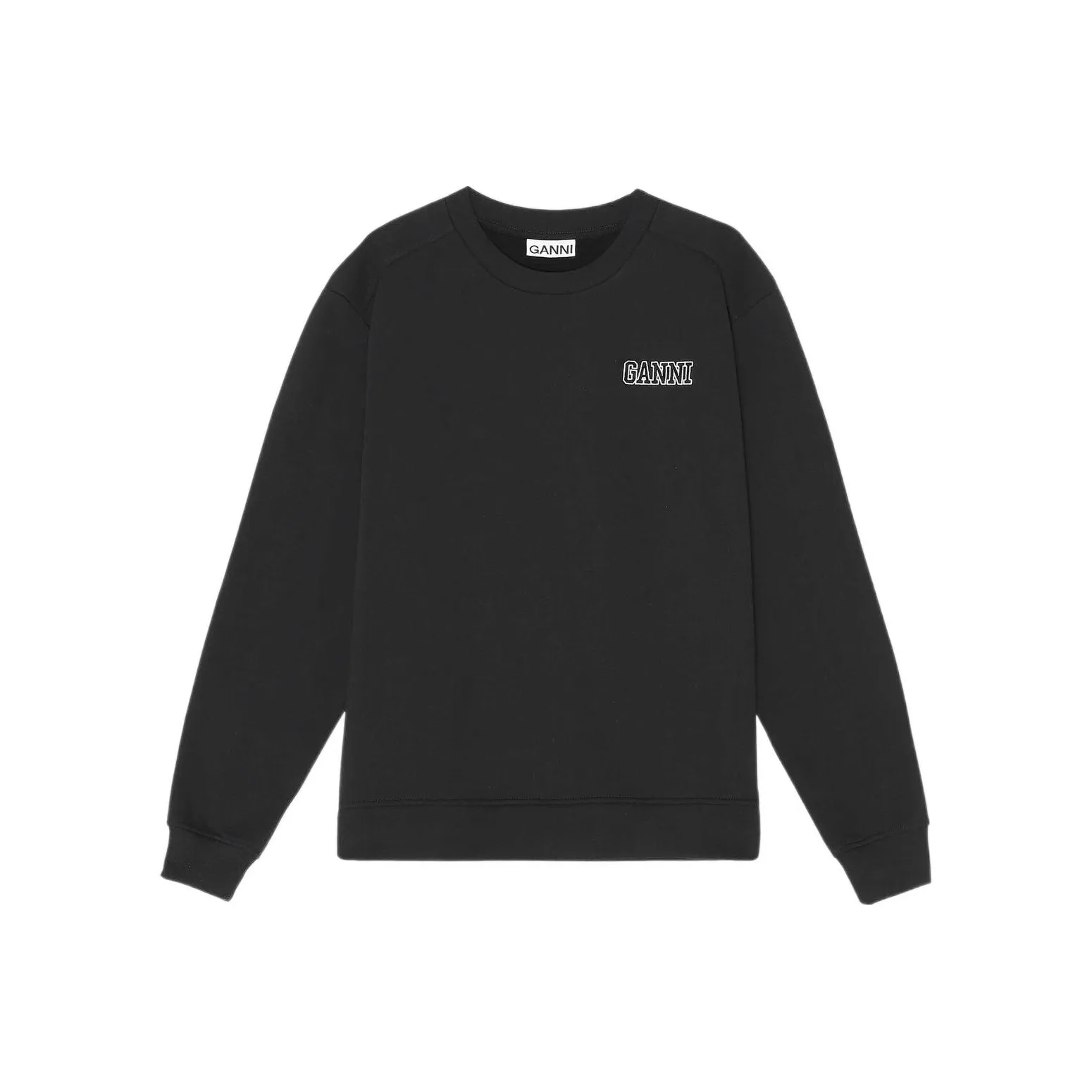 GANNI Черные Женские Свитшоты