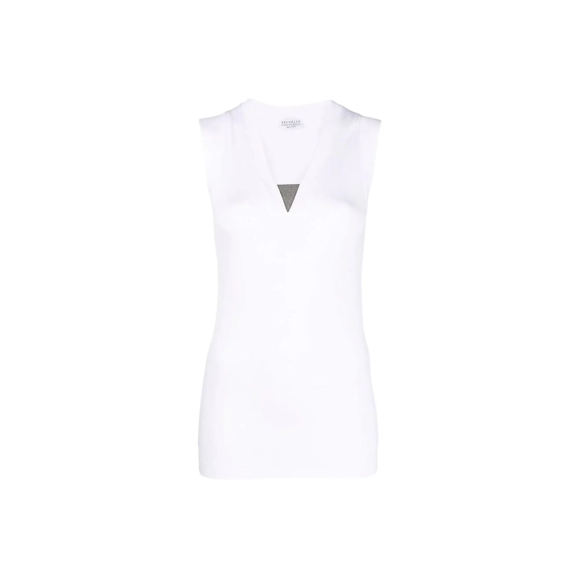 Brunello Cucinelli V neck Tank Top