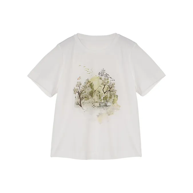 ROSESTUDIOBYGUOPEI T Shirt Women's White