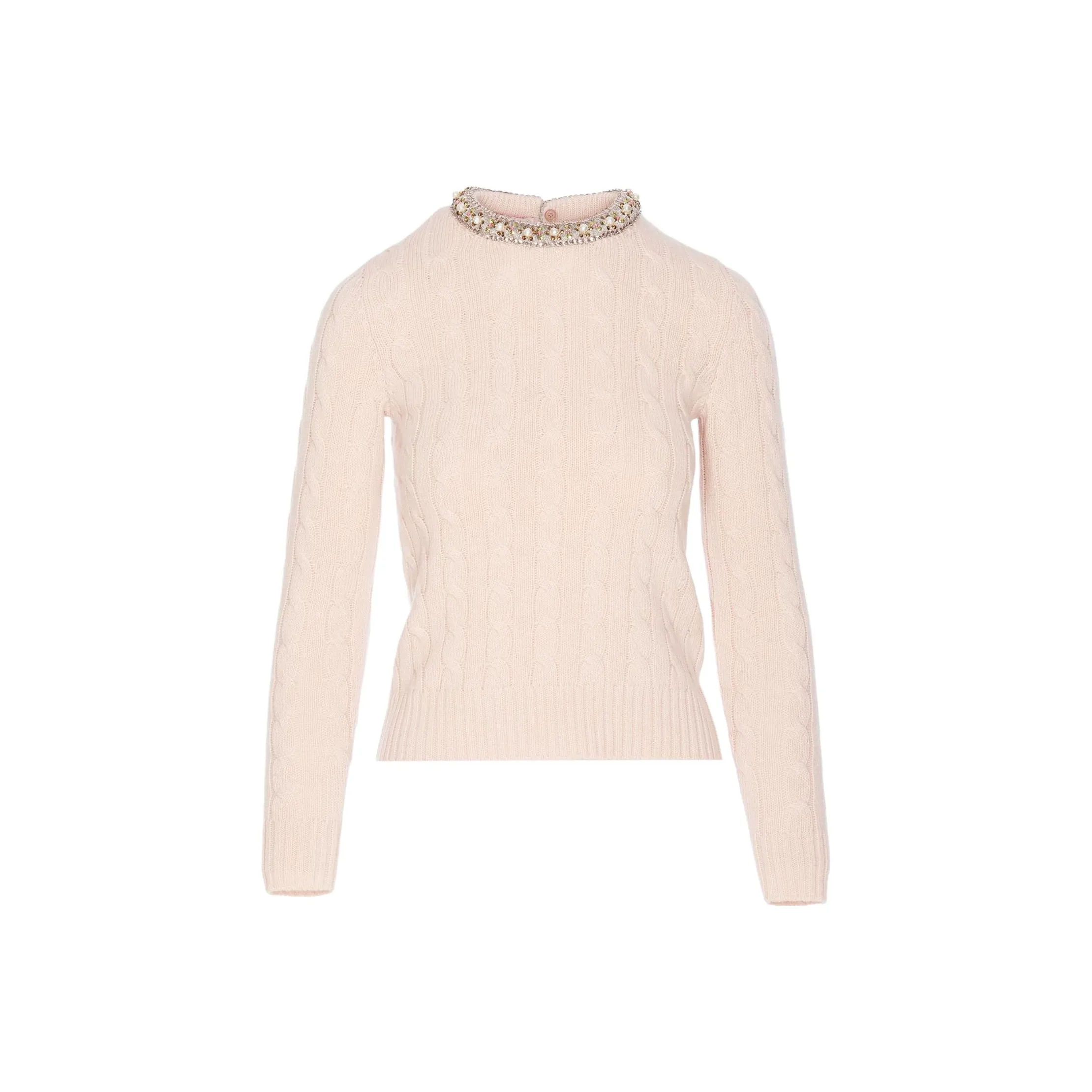 Valentino Embellished Crewneck Jumper