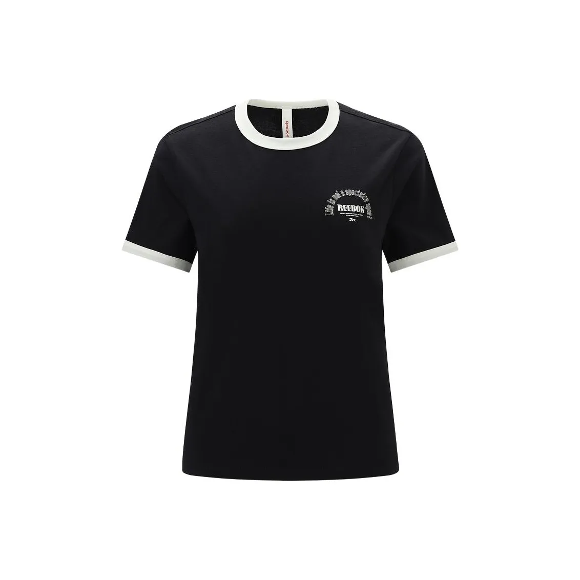 Reebok совместный бренд Стандартная футболка Женская Черная