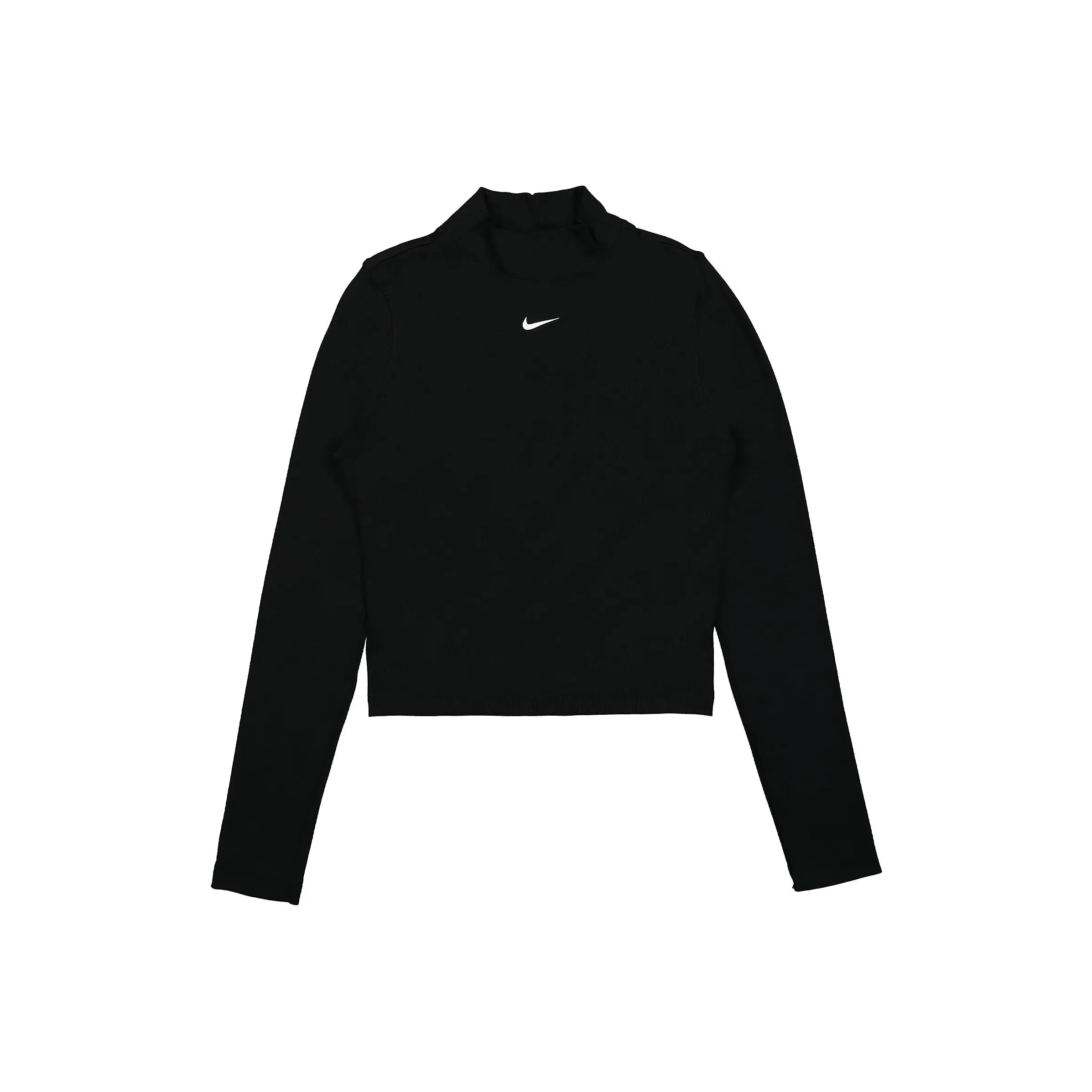 Nike Sportswear Essential Women's Ribbed Mock Neck Long Sleeve Top