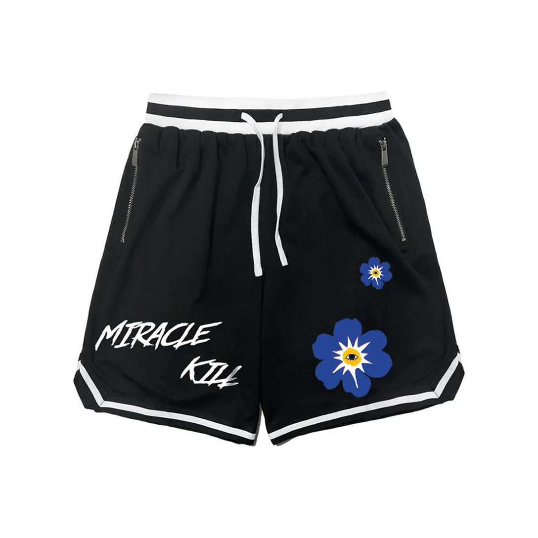 MIRACLE KILL Повседневные шорты Унисекс Черный